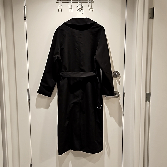 Black Oversized Trenchcoat - S - Picture 5 of 9